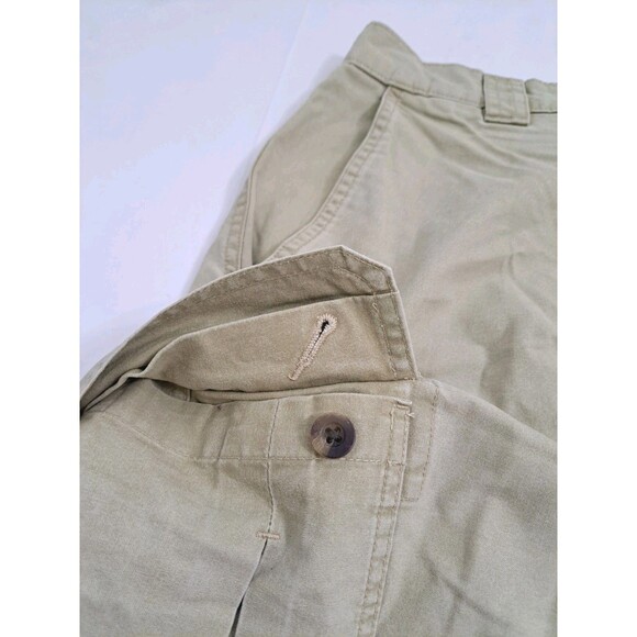 LL Bean Tropic Weight Cargo Shorts Khaki Men's Size 36 Safari Trail Hiking Tan - Picture 3 of 9